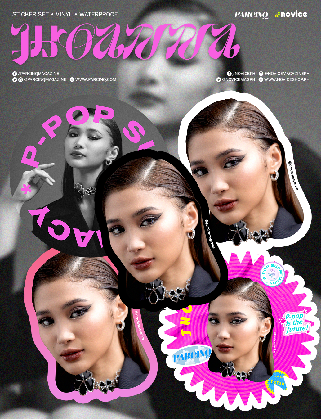 P-Pop Stickers by Novice x Parcinq