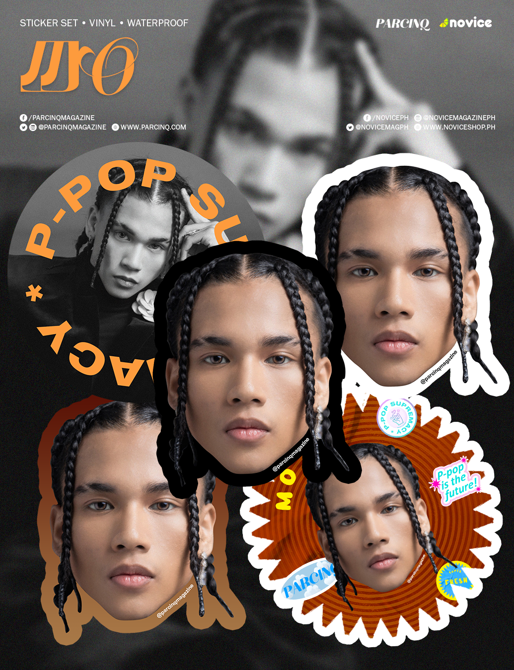 P-Pop Stickers by Novice x Parcinq