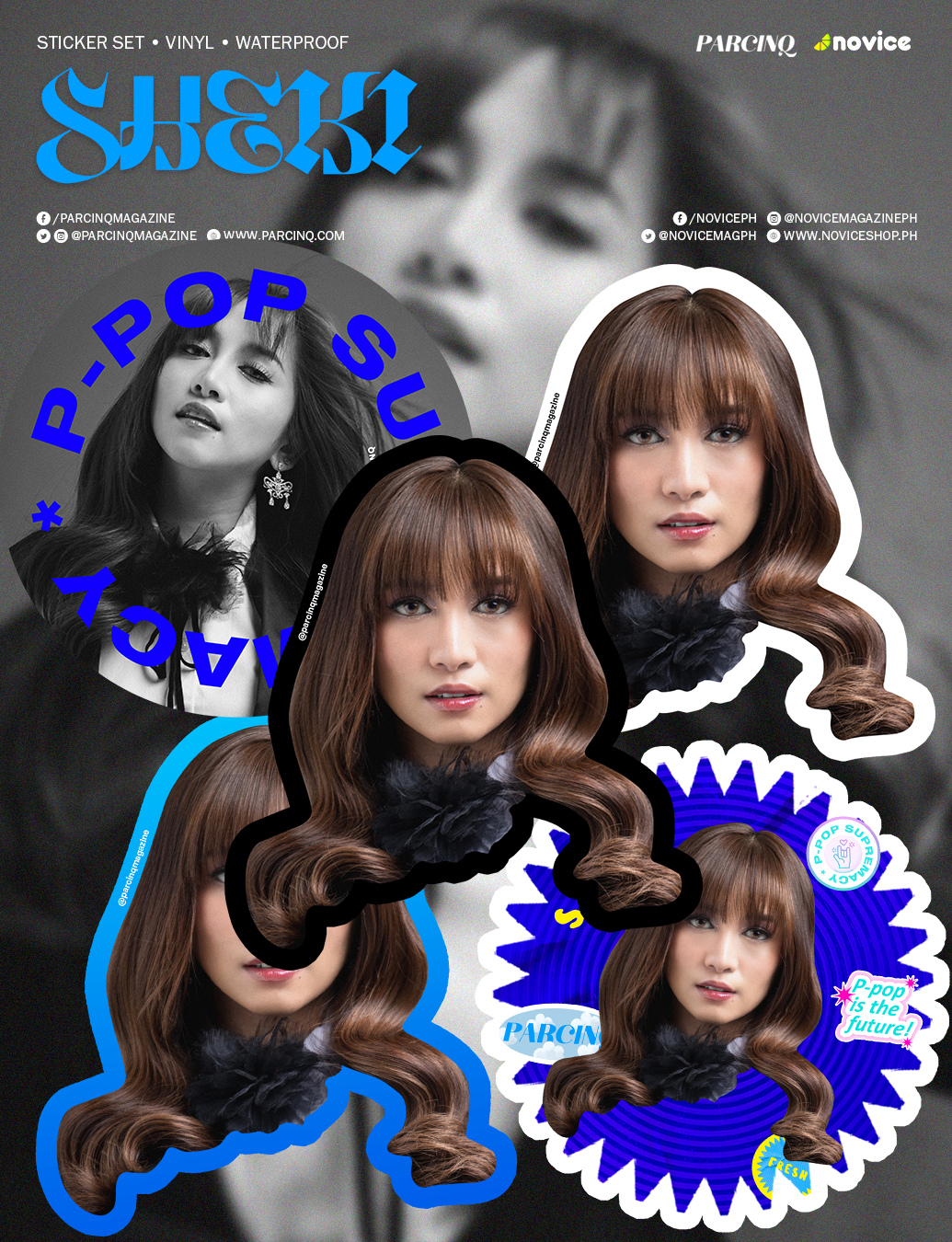 P-Pop Stickers by Novice x Parcinq