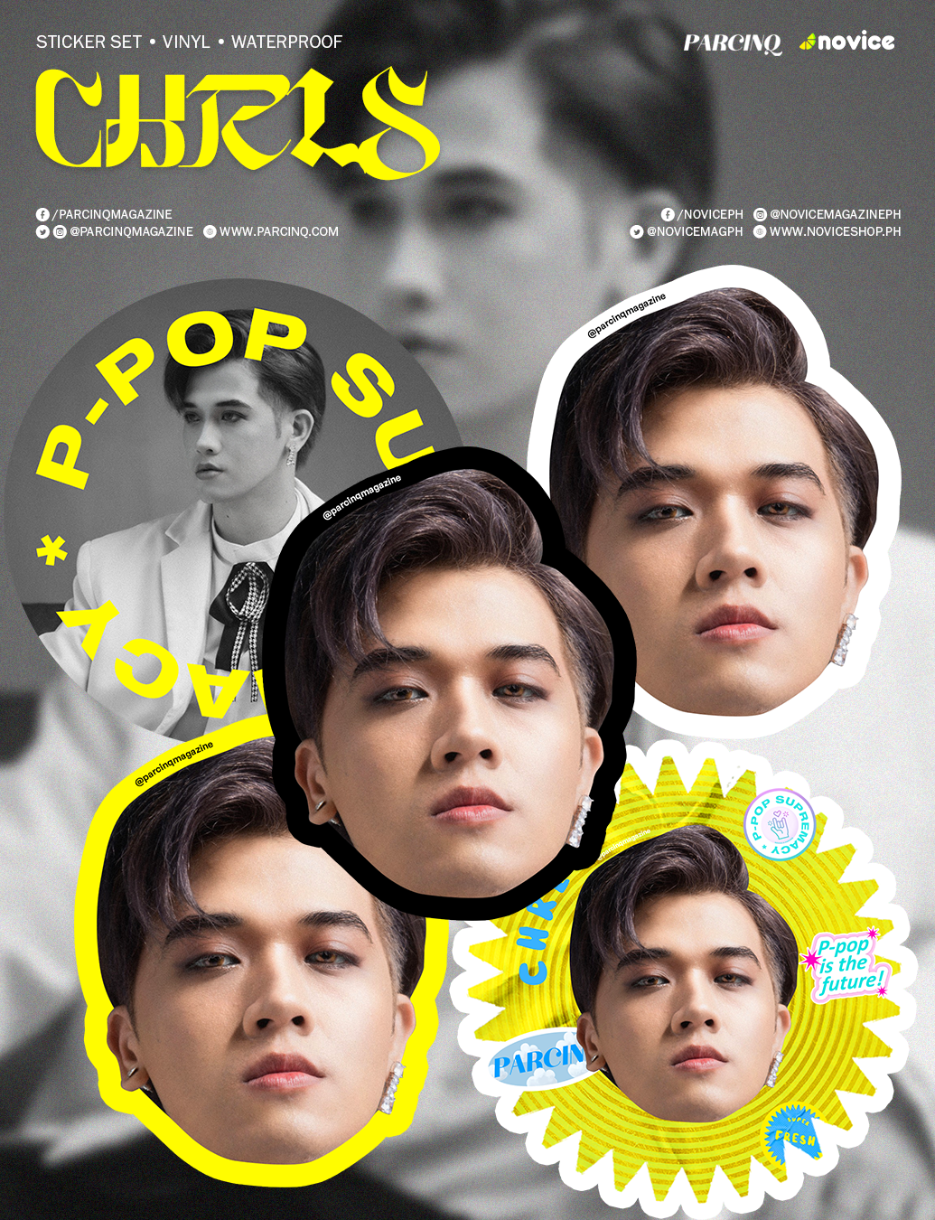 P-Pop Stickers by Novice x Parcinq