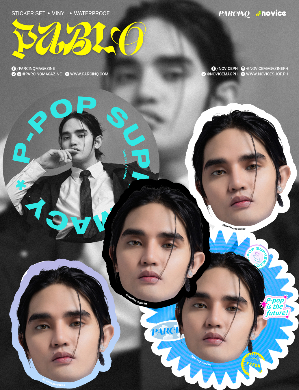 P-Pop Stickers by Novice x Parcinq