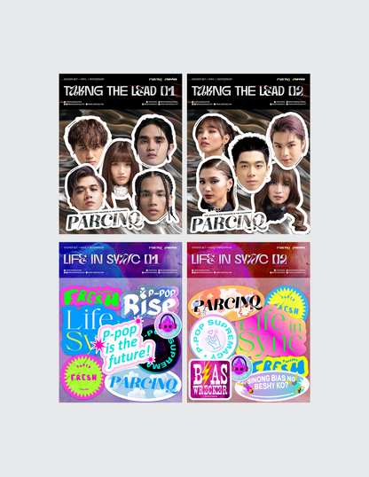P-Pop Stickers by Novice x Parcinq