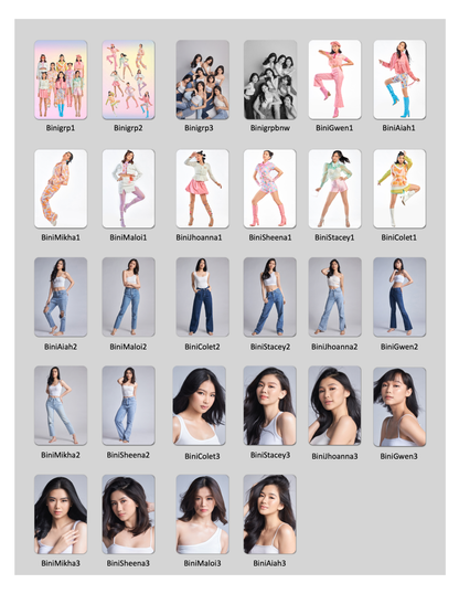 BINI Trading Cards